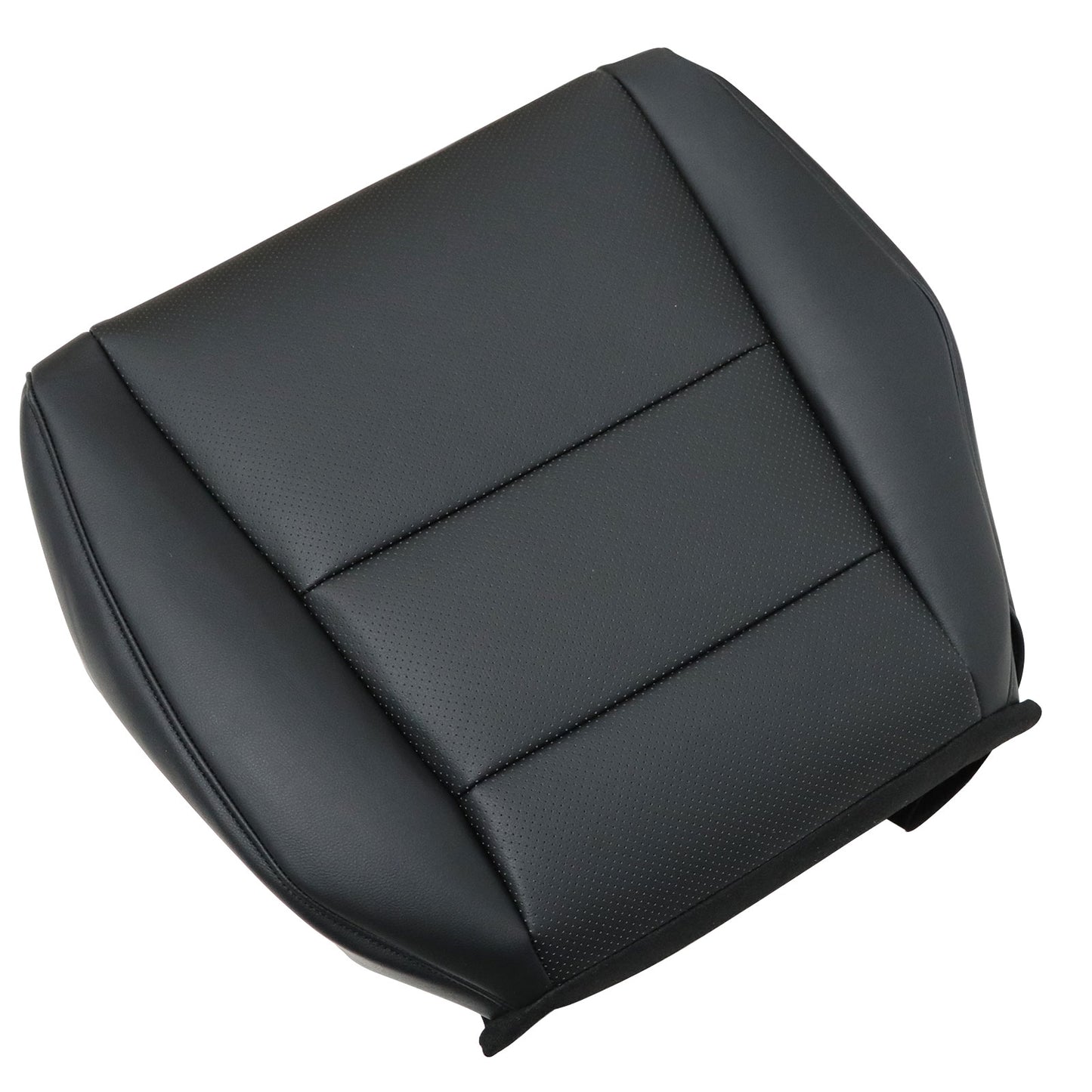 Front Driver Bottom Perf Leather Seat Cover Black For 2012 2013 2014 Acura TSX