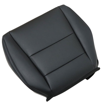 Front Driver Bottom Perf Leather Seat Cover Black For 2012 2013 2014 Acura TSX