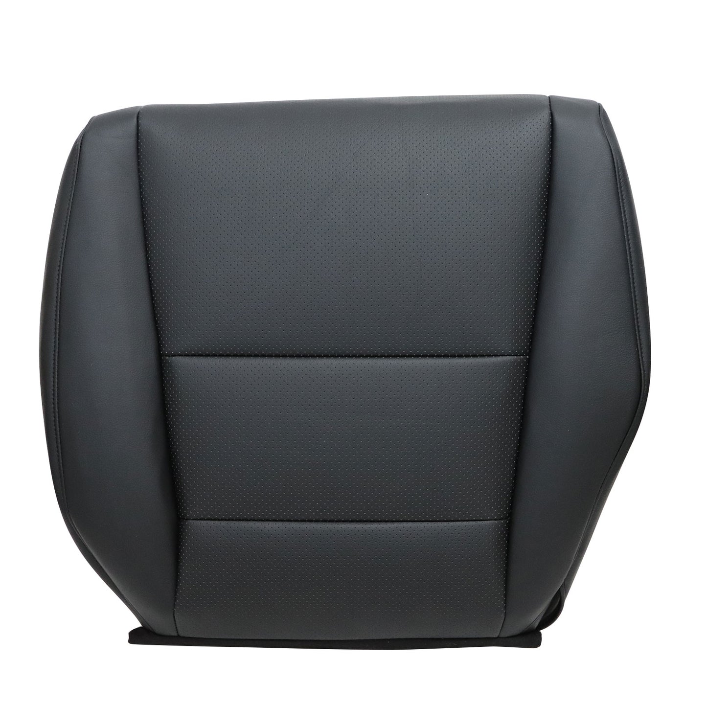 Front Driver Bottom Perf Leather Seat Cover Black For 2012 2013 2014 Acura TSX
