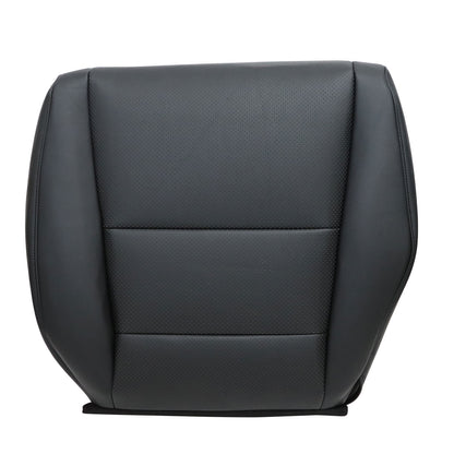 Front Driver Bottom Perf Leather Seat Cover Black For 2012 2013 2014 Acura TSX