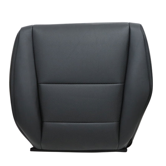 Front Driver Bottom Perf Leather Seat Cover Black For 2012 2013 2014 Acura TSX