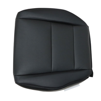 For 2009 to 2014 Acura TSX Front Passenger Bottom Perf Leather Seat Cover Black
