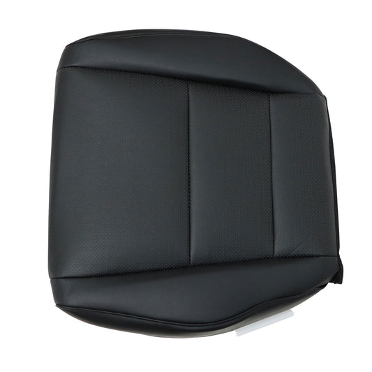 For 2009 to 2014 Acura TSX Front Passenger Bottom Perf Leather Seat Cover Black