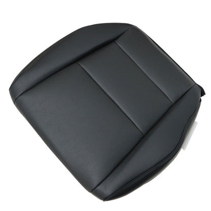 For 2009 to 2014 Acura TSX Front Passenger Bottom Perf Leather Seat Cover Black