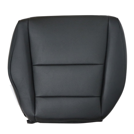 For 2009 to 2014 Acura TSX Front Passenger Bottom Perf Leather Seat Cover Black