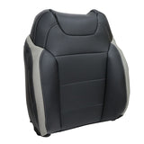 Front Driver Side Top Leather Seat Cover Black For 2017 2018 Ford F-150