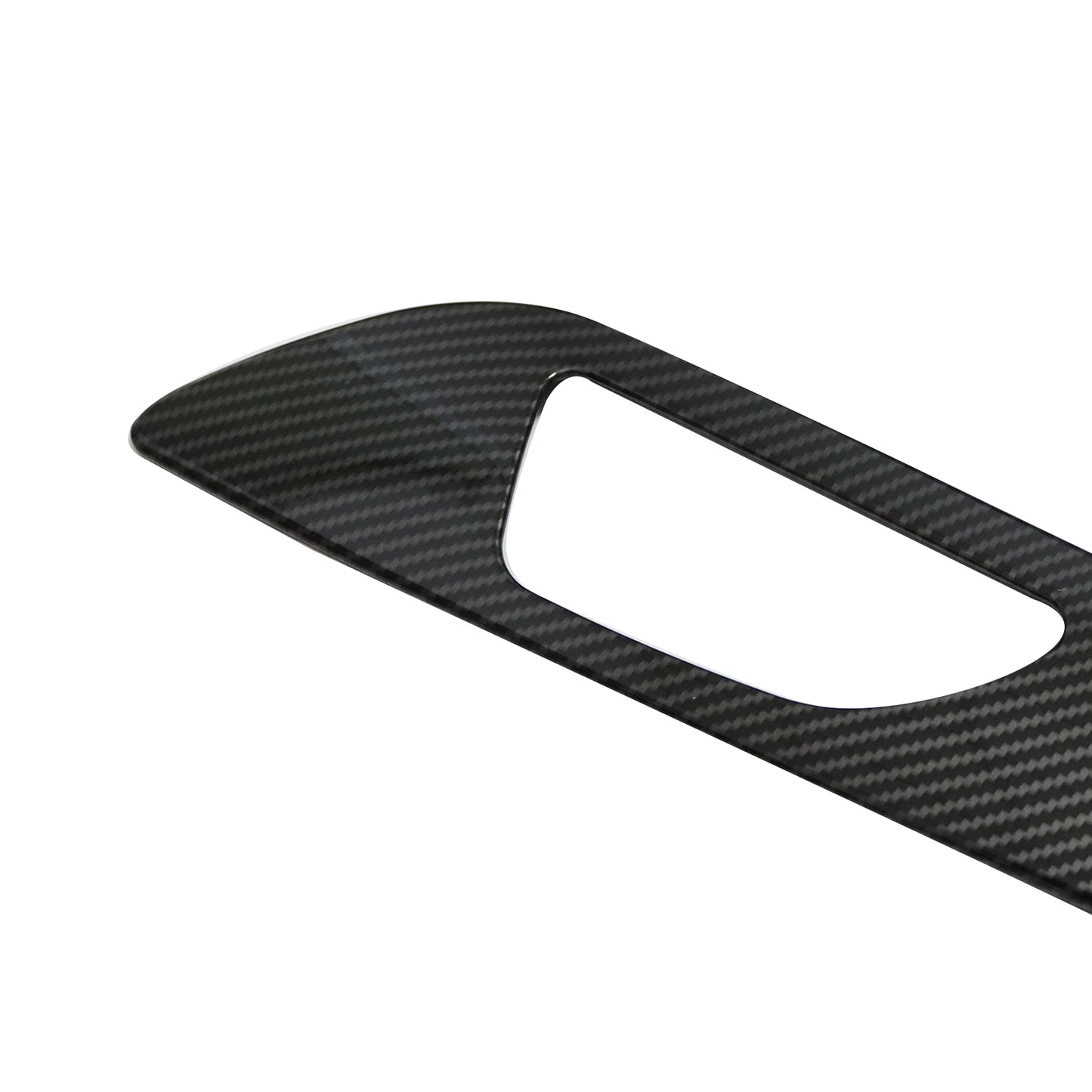 Interior Door Panel Cover Trim Carbon Fiber For Benz GLE GLS W166 X166 2013-19