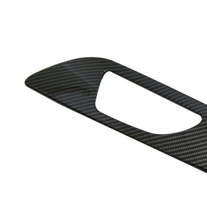 Interior Door Panel Cover Trim Carbon Fiber For Benz GLE GLS W166 X166 2013-19
