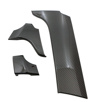 Carbon Fiber Style Trim Cover ABS Fits 16-19 W166 C292 GLE350 Copilot Dash Panel
