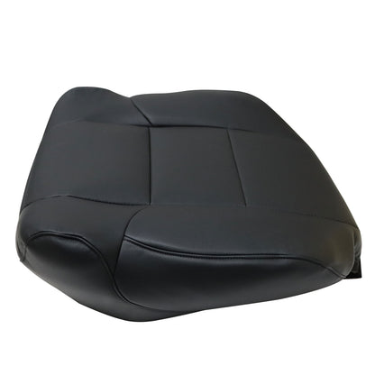 Fit For 2009-2014 Acura TSX Driver Side Top Perforated Leather Seat Cover Black