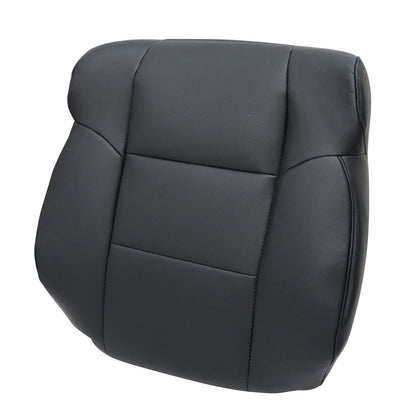 Fit For 2009-2014 Acura TSX Driver Side Top Perforated Leather Seat Cover Black