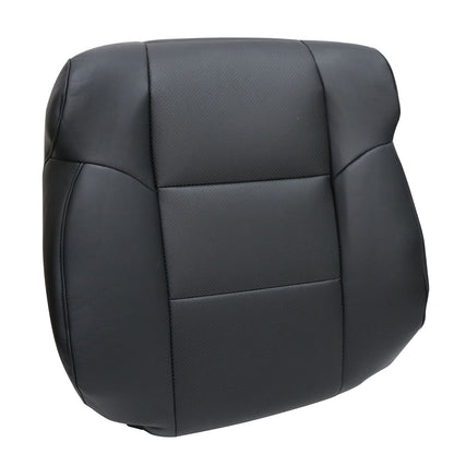 Fit For 2009-2014 Acura TSX Driver Side Top Perforated Leather Seat Cover Black