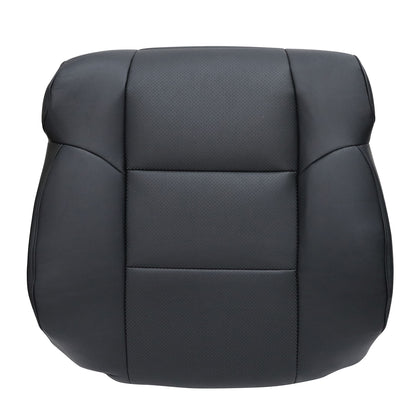Fit For 2009-2014 Acura TSX Driver Side Top Perforated Leather Seat Cover Black
