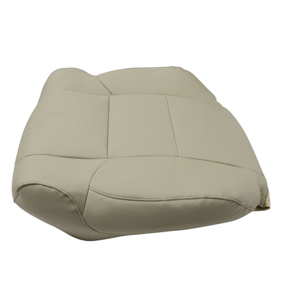 For 2009-2014 Acura TSX Front Driver Side Top Perforated Leather Seat Cover Tan