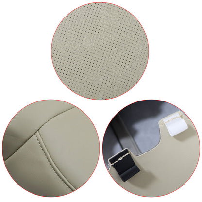 For 2009-2014 Acura TSX Front Driver Side Top Perforated Leather Seat Cover Tan
