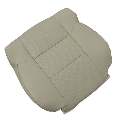 For 2009-2014 Acura TSX Front Driver Side Top Perforated Leather Seat Cover Tan