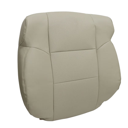 For 2009-2014 Acura TSX Front Driver Side Top Perforated Leather Seat Cover Tan