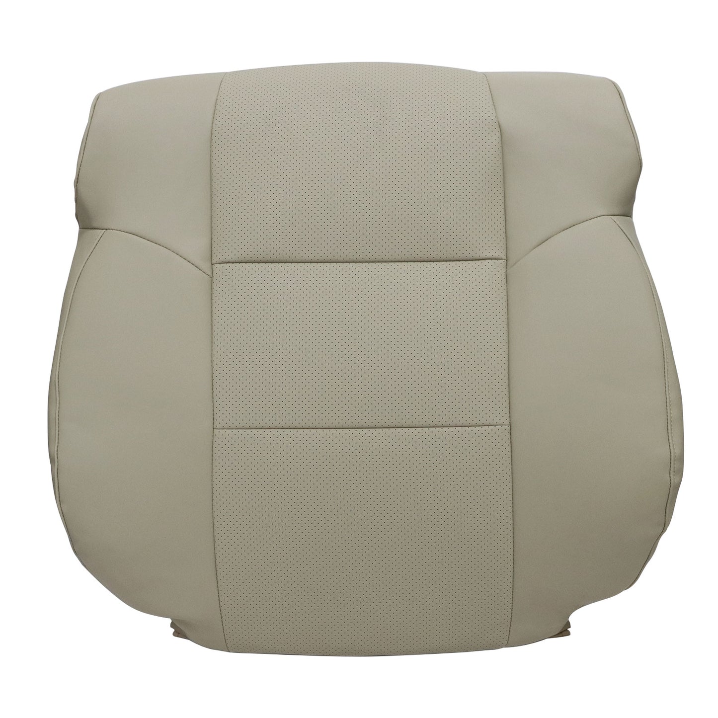 For 2009-2014 Acura TSX Front Driver Side Top Perforated Leather Seat Cover Tan