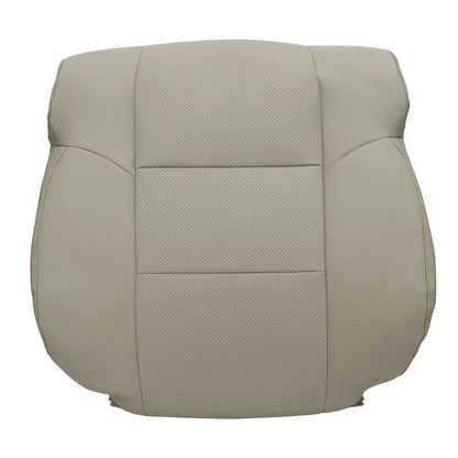 For 2009-2014 Acura TSX Front Driver Side Top Perforated Leather Seat Cover Tan