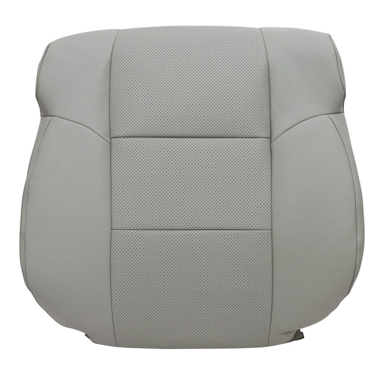 For 2009-2014 Acura TSX Front Driver Side Top Perforated Leather Seat Cover Gray