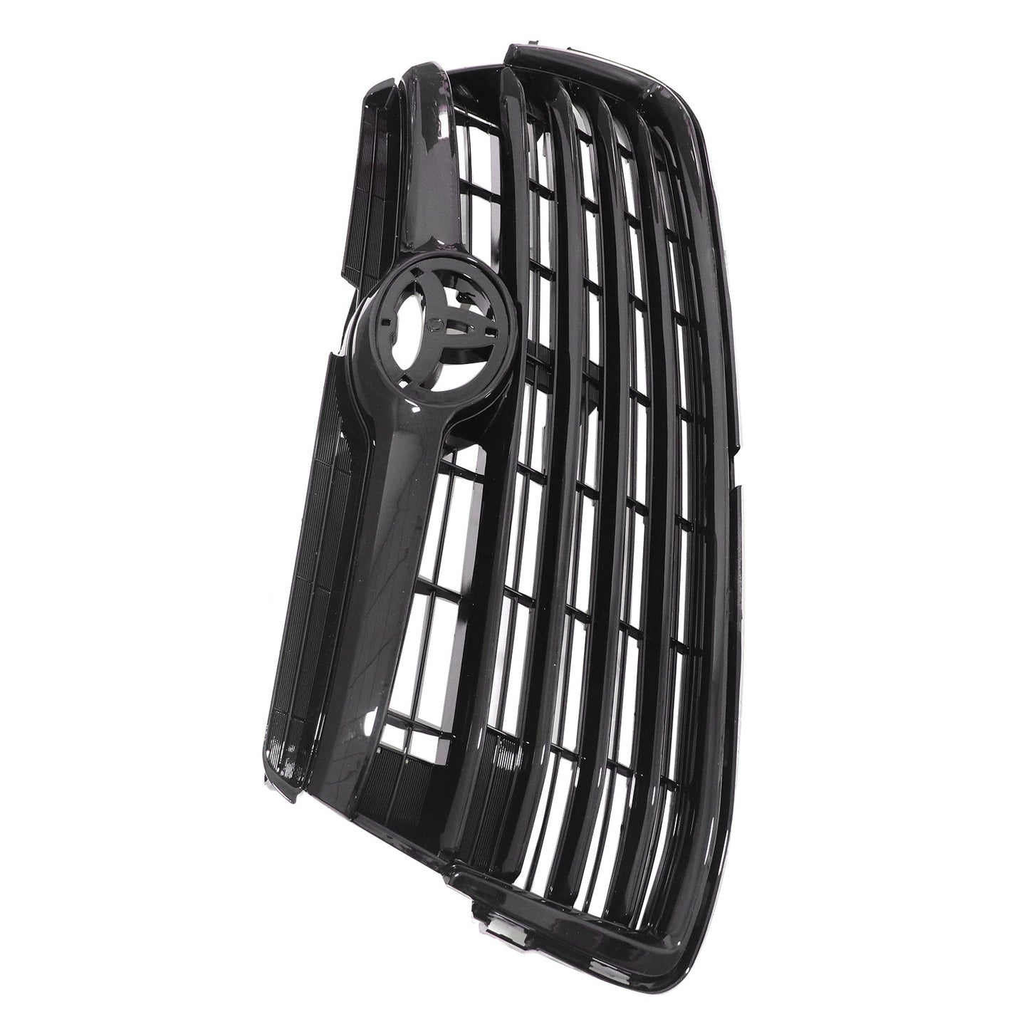 Gloss Black For 2014-2015 2016 Toyota Highlander Front Bumper Upper Grille New