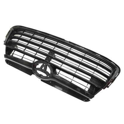 Gloss Black For 2014-2015 2016 Toyota Highlander Front Bumper Upper Grille New