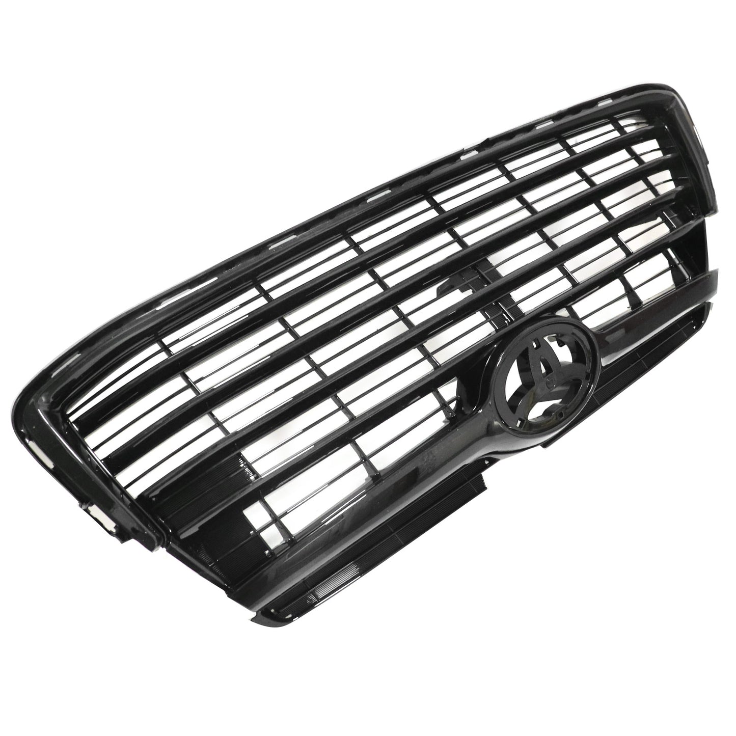 Gloss Black For 2014-2015 2016 Toyota Highlander Front Bumper Upper Grille New