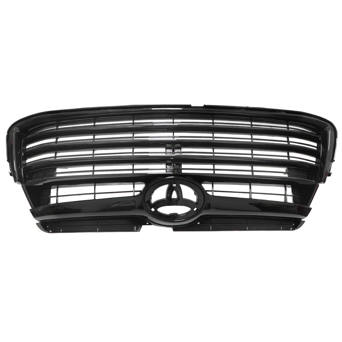 Gloss Black For 2014-2015 2016 Toyota Highlander Front Bumper Upper Grille New