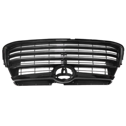Gloss Black For 2014-2015 2016 Toyota Highlander Front Bumper Upper Grille New