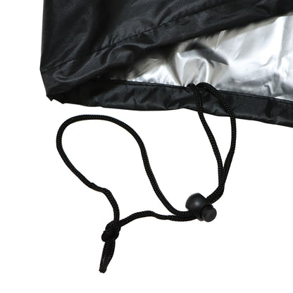 Riding Lawn Mower Cover 600D Heavy Duty Waterproof Dust Protector Fits 72"x54''