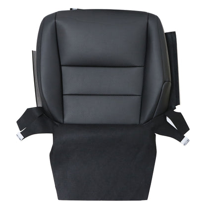 For 2005-2008 Acura TL Driver Side Bottom Perforated Leather Seat Cover Black A