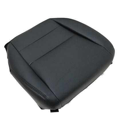 For 2005-2008 Acura TL Driver Side Bottom Perforated Leather Seat Cover Black A