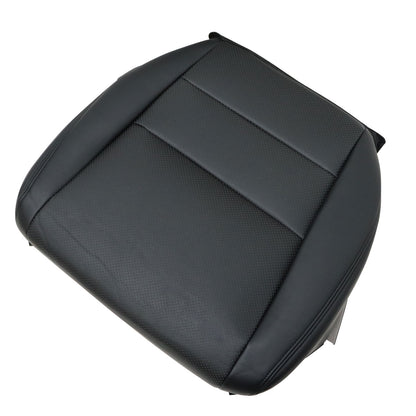 For 2005-2008 Acura TL Driver Side Bottom Perforated Leather Seat Cover Black A
