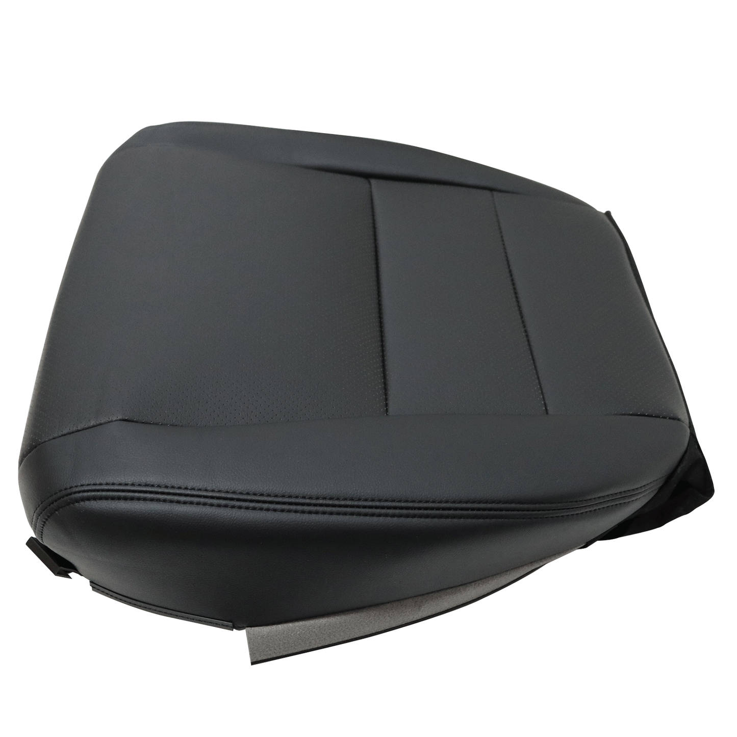 For 2005-2008 Acura TL Driver Side Bottom Perforated Leather Seat Cover Black A