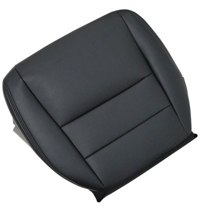For 2005-2008 Acura TL Driver Side Bottom Perforated Leather Seat Cover Black A