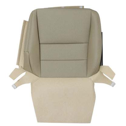 For 2005-2008 Acura TL Passenger Side Bottom Perforated Leather Seat Cover Tan