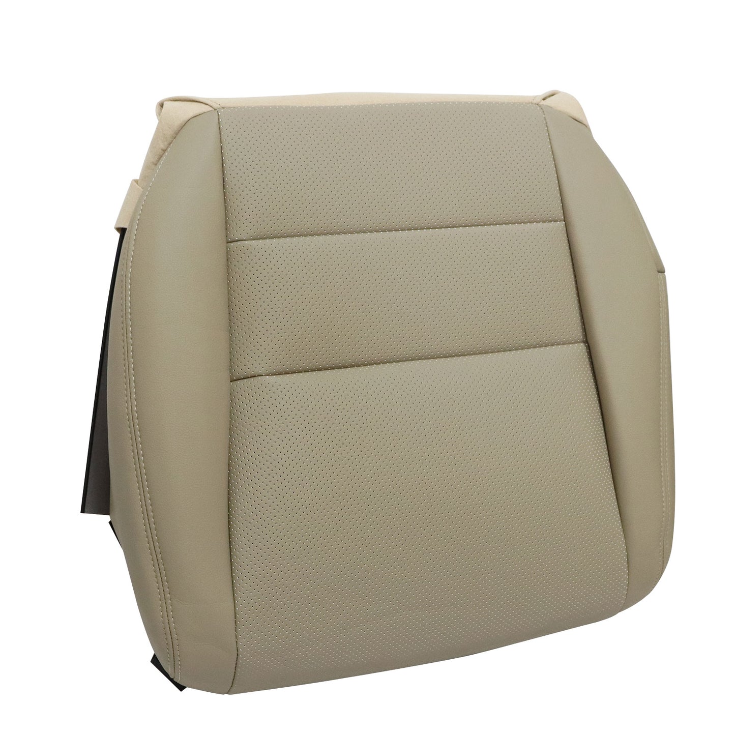 For 2005-2008 Acura TL Passenger Side Bottom Perforated Leather Seat Cover Tan