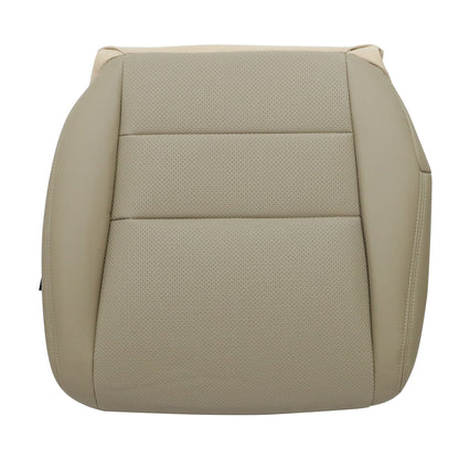 For 2005-2008 Acura TL Passenger Side Bottom Perforated Leather Seat Cover Tan