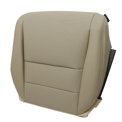 For 2005-2008 Acura TL Passenger Side Bottom Perforated Leather Seat Cover Tan