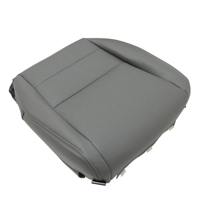 Fits 2004-2008 Acura TL Front Driver Bottom Perforated Leather Seat Cover Gray