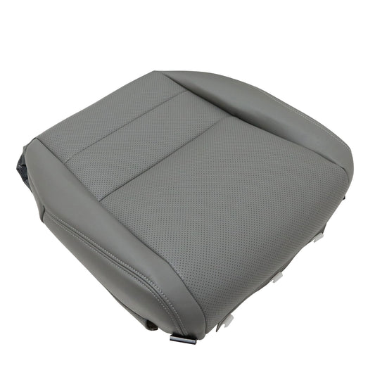 Fits 2004-2008 Acura TL Front Driver Bottom Perforated Leather Seat Cover Gray