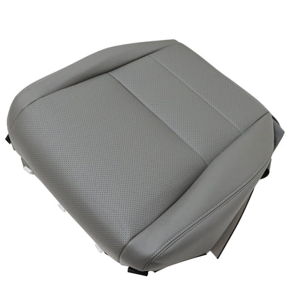 Fits 2004-2008 Acura TL Front Driver Bottom Perforated Leather Seat Cover Gray