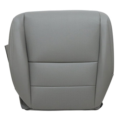 Fits 2004-2008 Acura TL Front Driver Bottom Perforated Leather Seat Cover Gray