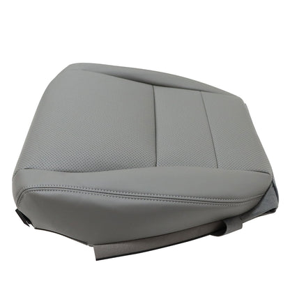 Fits 2004-2008 Acura TL Front Driver Bottom Perforated Leather Seat Cover Gray