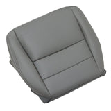 Fits 2004-2008 Acura TL Front Driver Bottom Perforated Leather Seat Cover Gray