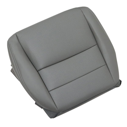 Fits 2004-2008 Acura TL Front Driver Bottom Perforated Leather Seat Cover Gray
