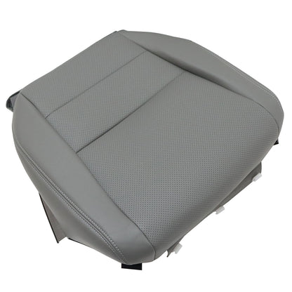 For 2004-2008 Acura TL Front Passenger Bottom Perforated Leather Seat Cover Gray