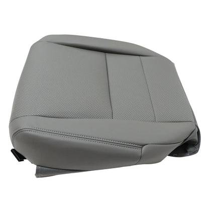 For 2004-2008 Acura TL Front Passenger Bottom Perforated Leather Seat Cover Gray