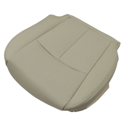For 2014 to 2020 Infiniti Q50 Passenger Side Bottom Leather Seat Cover Wheat Tan