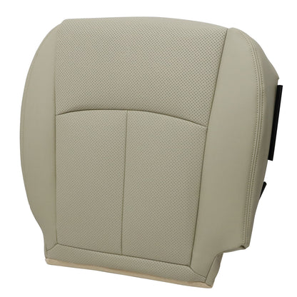 For 2014 to 2020 Infiniti Q50 Passenger Side Bottom Leather Seat Cover Wheat Tan